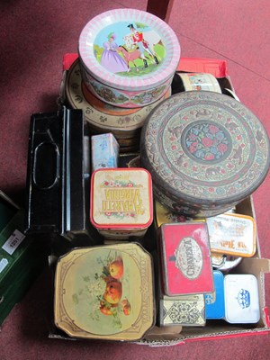 Lot 1252 - Vintage and Later Tins, to include...