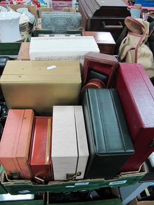 Lot 1164 - A Large Quantity of Empty Jewellery Boxes and...