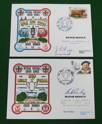 Lot 782 - Official Football Cover Series No 6 signed by...