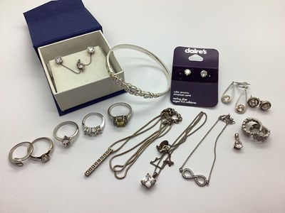 Lot 181 - A Collection of "925" and Other Jewellery,...