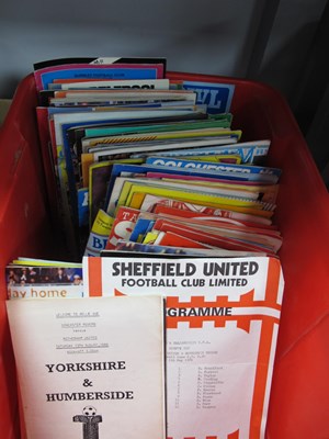 Lot 757 - Rotherham United 1980s Away Programmes,...