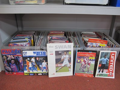 Lot 525 - Rotherham United Home and Away Programmes 1990...