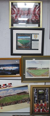 Lot 483 - Rotherham United Prints including - 'Down...