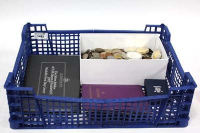 Lot 1483 - Large Collection Of GB And World Coinage,...