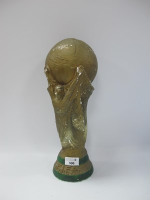 Lot 596 - FIFA World Cup Plaster Model of the Trophy,...