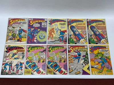 Lot 871 - Ten DC Silver Age Superman comics. Comprising...