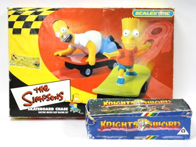 Lot 1425 - Scalextric 'The Simpsons Skateboard Chase'...