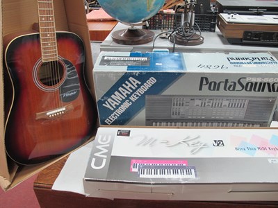 Lot 1237 - Yamaha Portashound and CME Keyboards,...