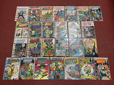 Lot 840 - Twenty Six DC Justice League Of America comics....