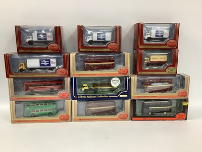 Lot 375 - Twelve 1:76 Scale Diecast Model Buses and...