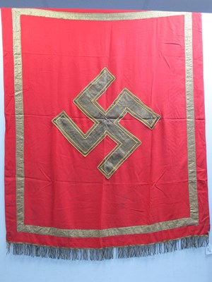 Lot 323 - WWII German Third Reich NSDAP Podium Banner,...