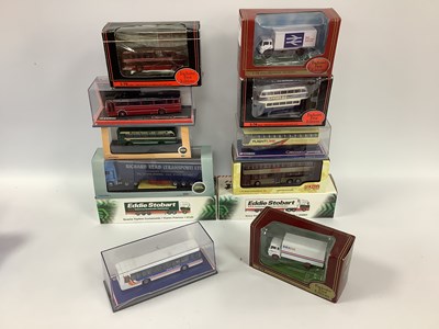 Lot 474A - Twelve 1:76 Scale Diecast Model Buses and...