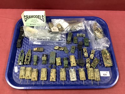 Lot 620 - A Quantity of 'N' Scale Diecast/Plastic Model...