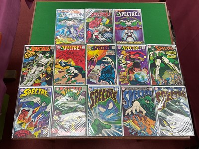 Lot 903 - Thirteen Silver Age The Spectre themed comics...