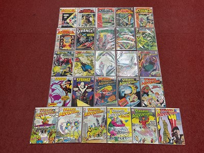 Lot 924 - Twenty Six Strange Adventures comics by DC....