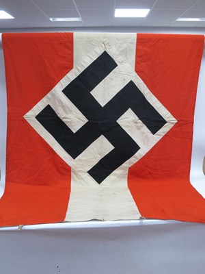 Lot 320 - WWII German Third Reich Hitler Youth Flag,...