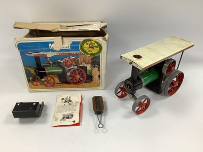Lot 673 - A Mamod Live Steam No TE1a - Traction Engine,...