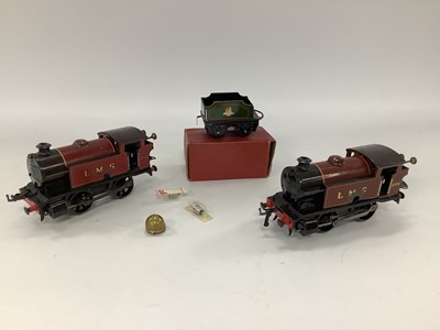 Lot 585 - Two Post-War Hornby 'O' Gauge 'LMS' 0-4-0...