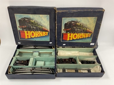 Lot 717 - Two Post-War Hornby 'O' Gauge Clockwork Part...