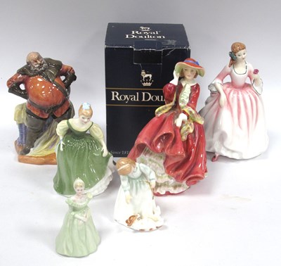 Lot 1310 - Royal Doulton Figure 'Falstaff', HN 2054, 'Top...
