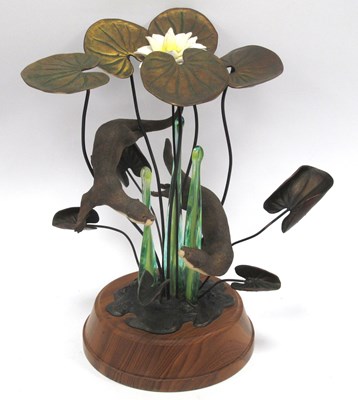 Lot 1334 - A Border Fine Arts Sculpture “Otters Playing”...