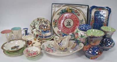 Lot 1264 - A Large Collection of Maling Pottery, to...