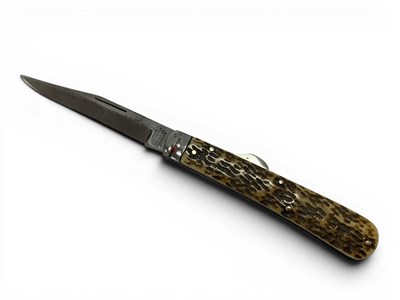 Lot 369 - I.XL George Wostenholm Folding Lock Knife,...