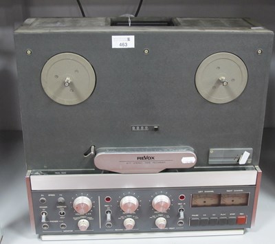 Lot 463 - A Revox B77 Stereo Tape Recorder, grey, Untested