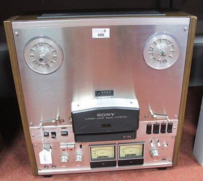 Lot 499 - A Sony TC-755 Closed Loop Dual Capstan Reel to...