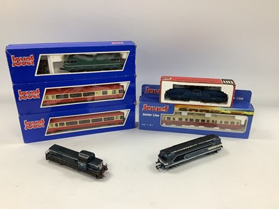 Lot 618 - Six Jouef HO scale SNCF (French) locomotives...