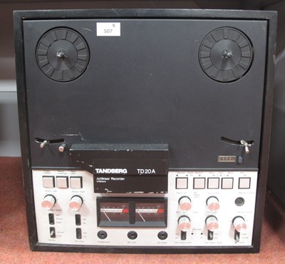 Lot 507 - A Tandberg TD-20A Reel-to-Reel Tape Deck,...