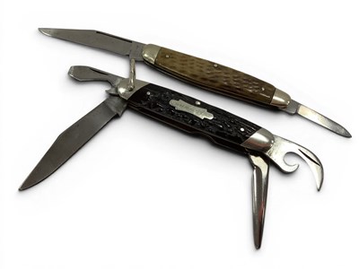 Lot 362 - Two Multi Blade Folding Pocket Knives, I.XL...