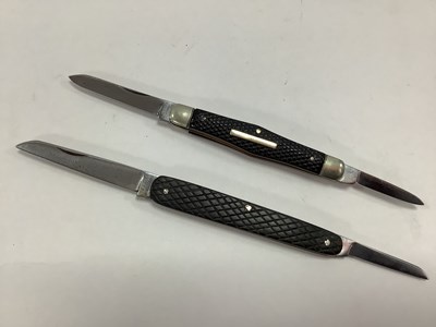Lot 357 - Two Multi Blade Folding Pocket Knives, Lewis...
