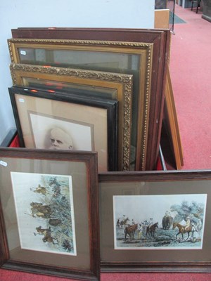 Lot 1596 - Framed Studio Portraits and Prints, including...