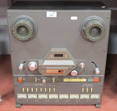 Lot 468 - A Tascam 38 Reel-to-Reel Tape Recorder, grey,...