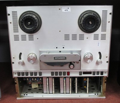 Lot 472 - A Studer B67 Reel-to-Reel Tape Recorder,...