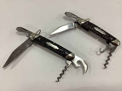 Lot 363 - Two I.XL George Wostenholm Multi Tool Folding...