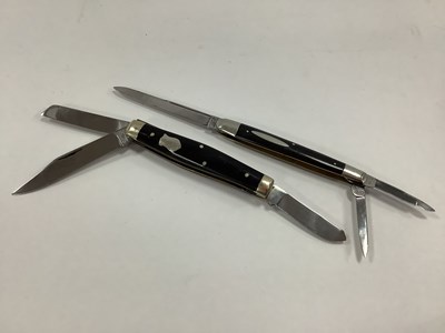 Lot 355 - Two Multi Blade Folding Pocket Knives,...