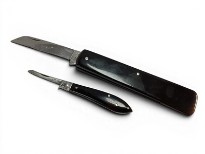 Lot 325 - Two Single Blade Folding Pocket Knives,...