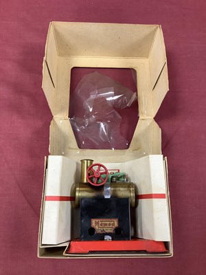 Lot 588 - Live Steam - A Mamod Minor 1 Stationary Steam...