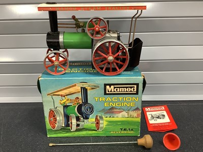 Lot 589 - Live Steam - A Mamod T.E.1A Traction Engine,...