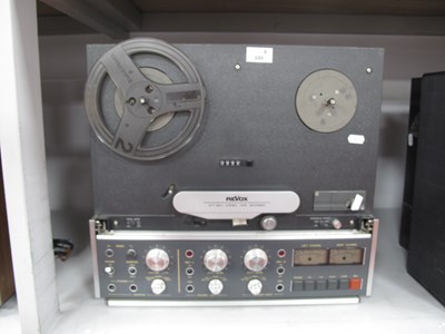 Lot 486 - A Revox B77 MK II Stereo Tape Recorder, grey,...