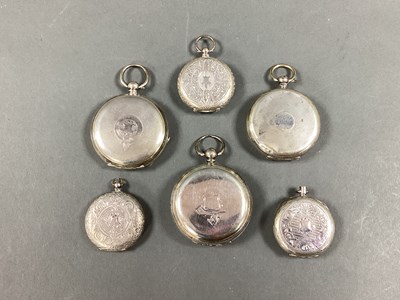 Lot 307 - A Collection of Pocket and Fob Watch Cases,...