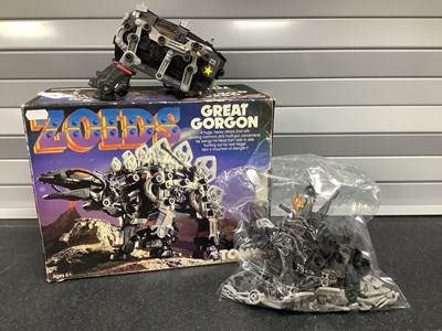 Lot 498 - Tomy #5901 Zoids Great Gorgon. Many loose...
