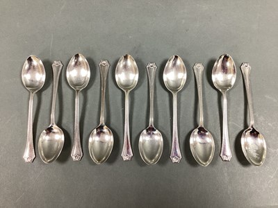Lot 25 - A Matched Set of Ten Hallmarked Silver...