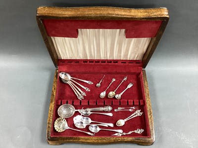 Lot 36 - A Set of Four Hallmarked Silver Coffee Spoons,...