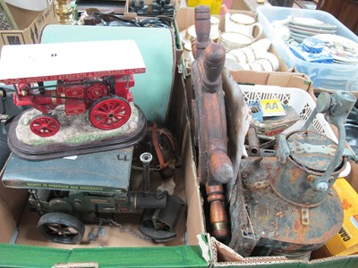 Lot 1068 - Metalware and Models, including a vintage...