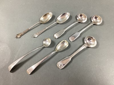 Lot 18 - A Pair of Hallmarked Silver Fiddle Pattern...
