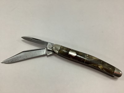 Lot 368 - I.XL George Wostenholm Two Blade Folding...