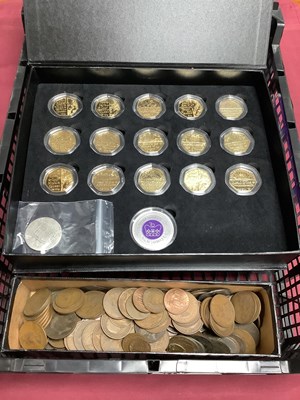 Lot 362 - Collection Of GB And World Coinage, includes...